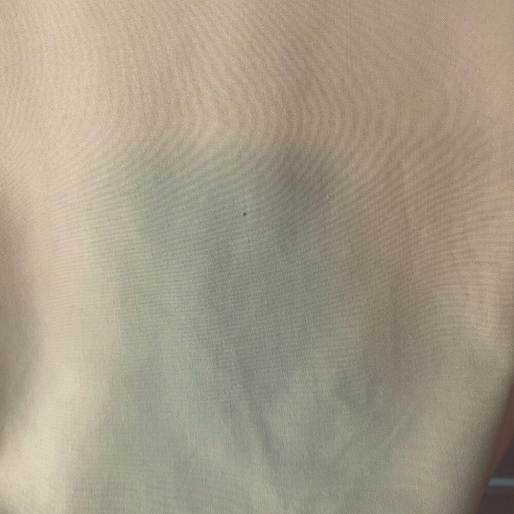 OUI button down collared blouse 100% silk - Picture 10 of 12